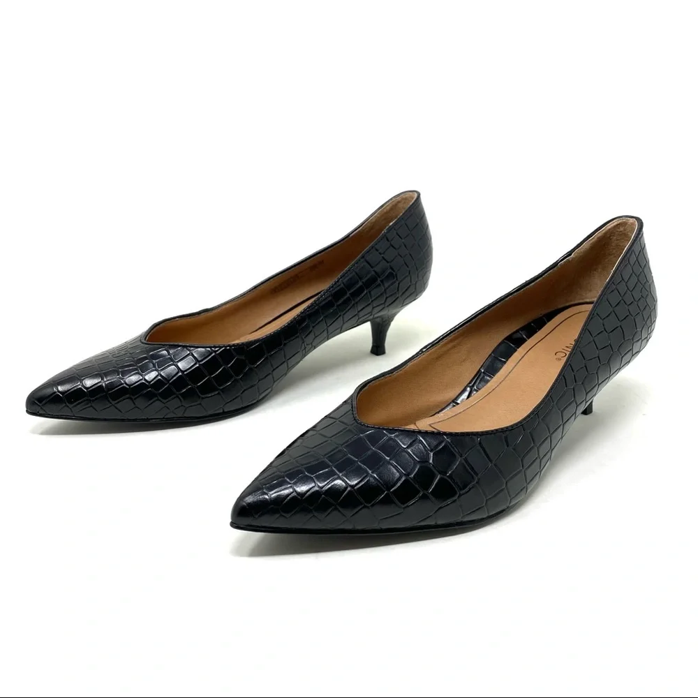 VIONIC Women's Vionic, Josie Pump black croc - Picture 2 of 8